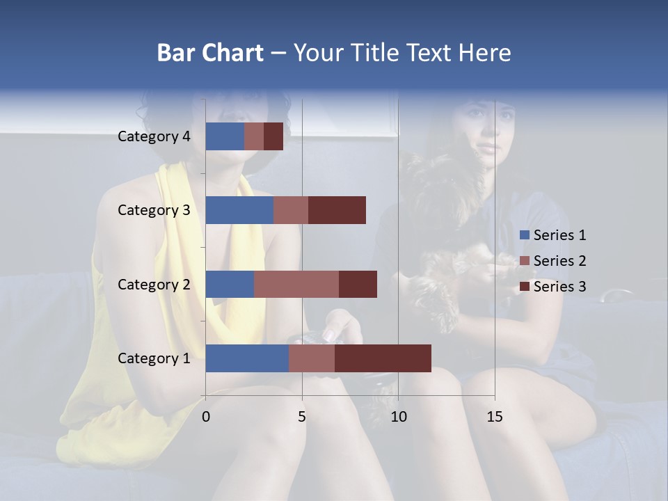 Terrier Brunette Affected PowerPoint Template