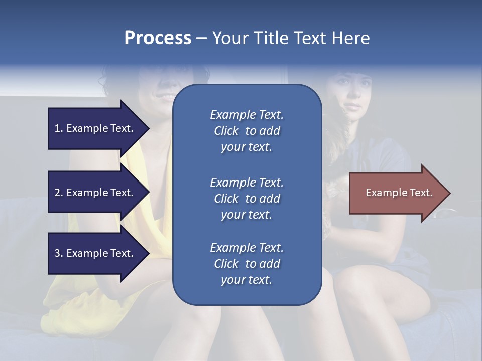 Terrier Brunette Affected PowerPoint Template