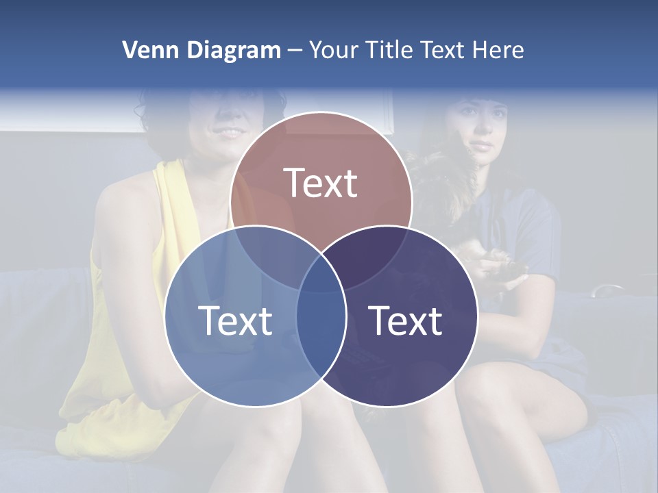 Terrier Brunette Affected PowerPoint Template