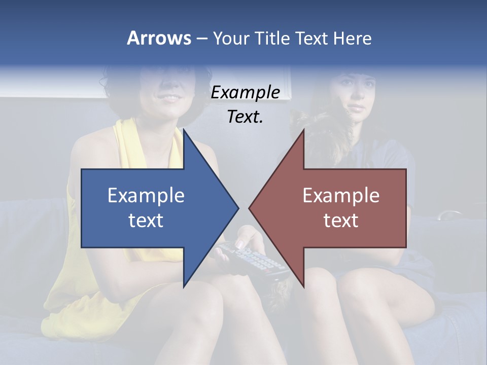 Terrier Brunette Affected PowerPoint Template