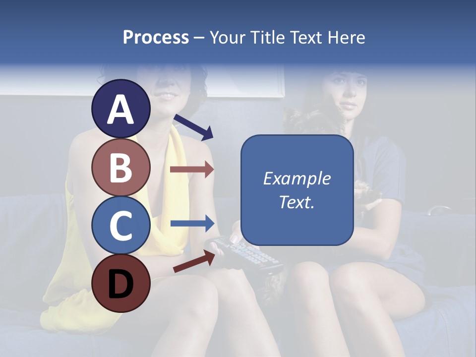 Terrier Brunette Affected PowerPoint Template