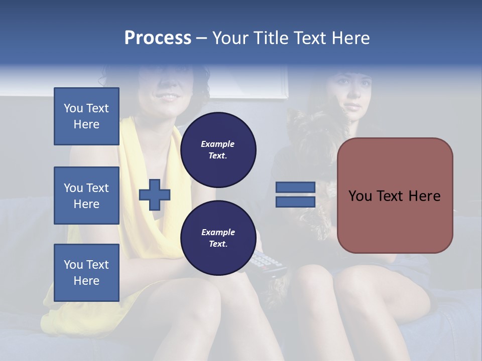 Terrier Brunette Affected PowerPoint Template