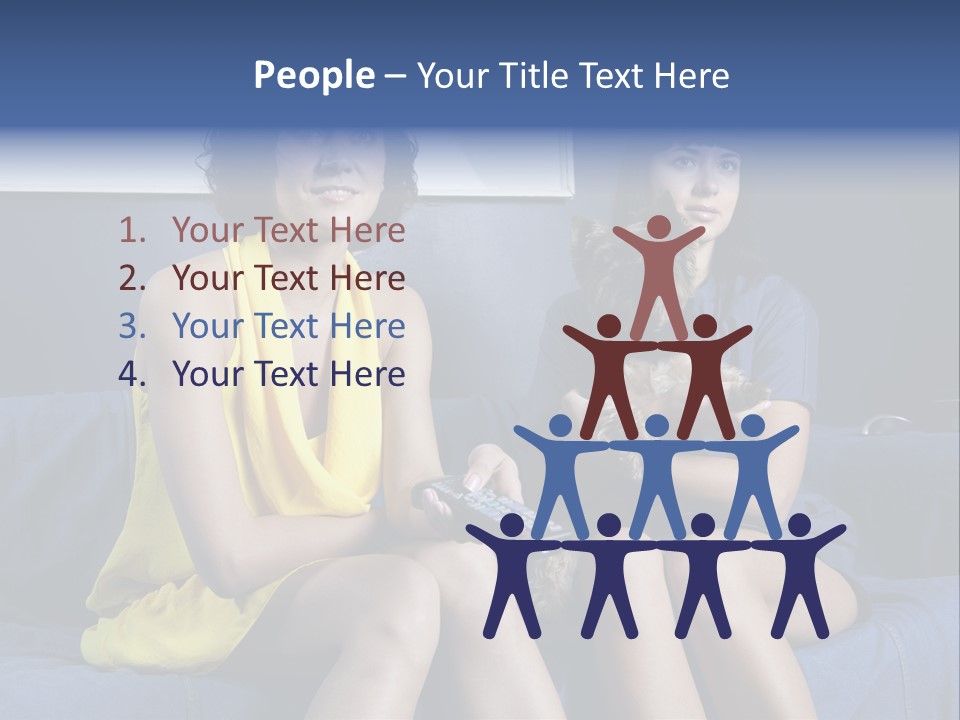 Terrier Brunette Affected PowerPoint Template