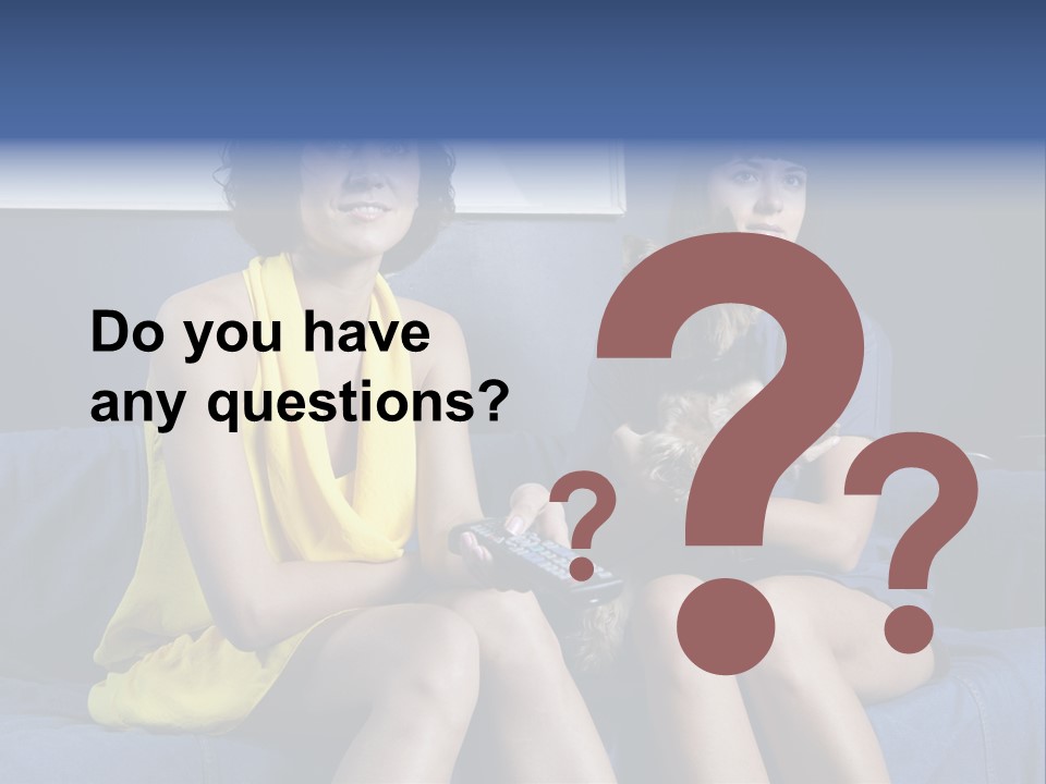 Terrier Brunette Affected PowerPoint Template