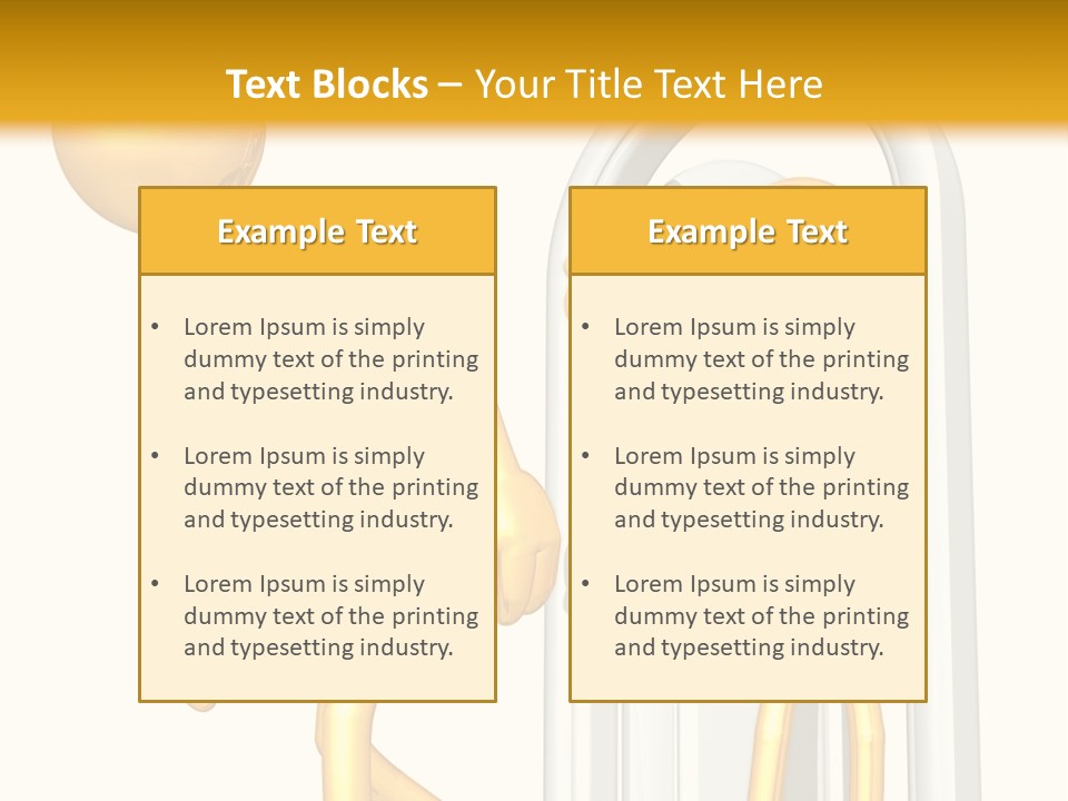 Metaphor Property Renter PowerPoint Template