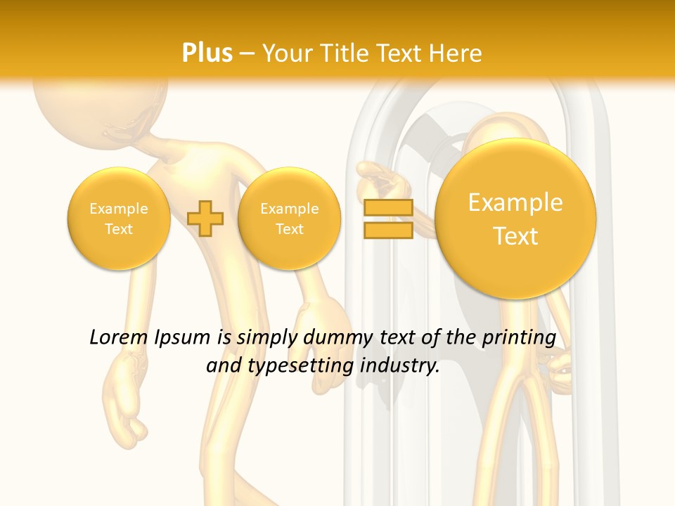 Metaphor Property Renter PowerPoint Template