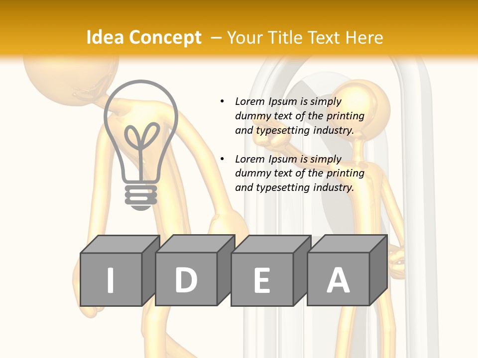 Metaphor Property Renter PowerPoint Template