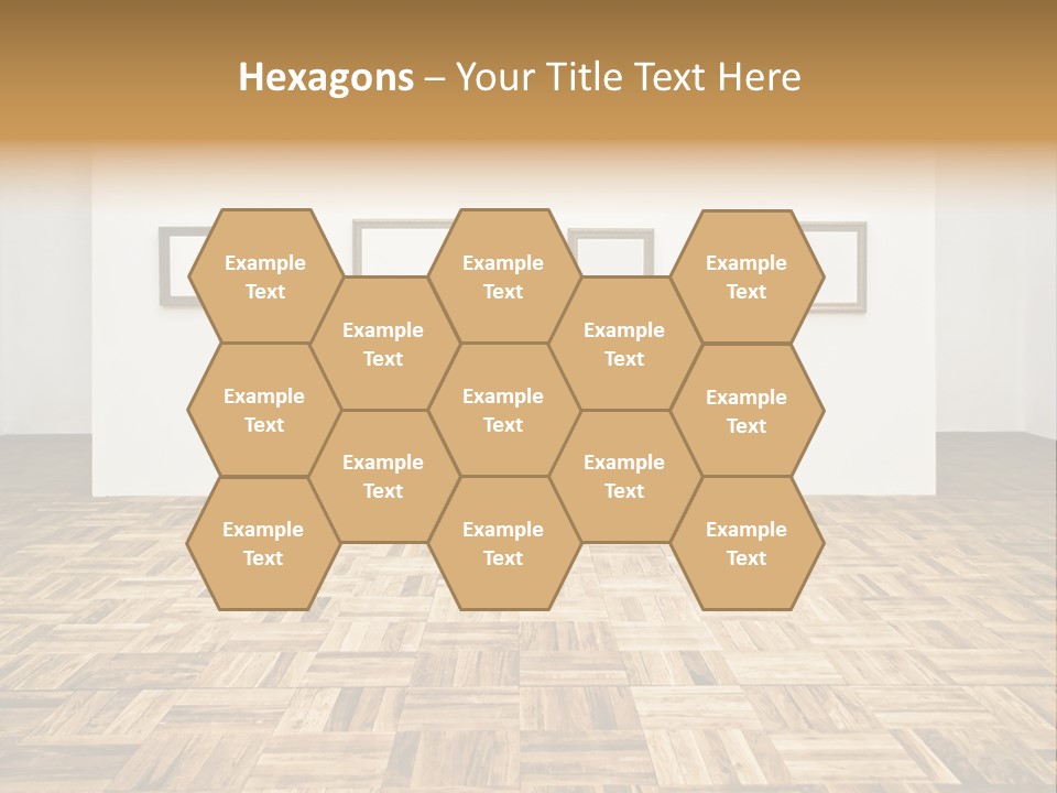 Art Wall Fine PowerPoint Template