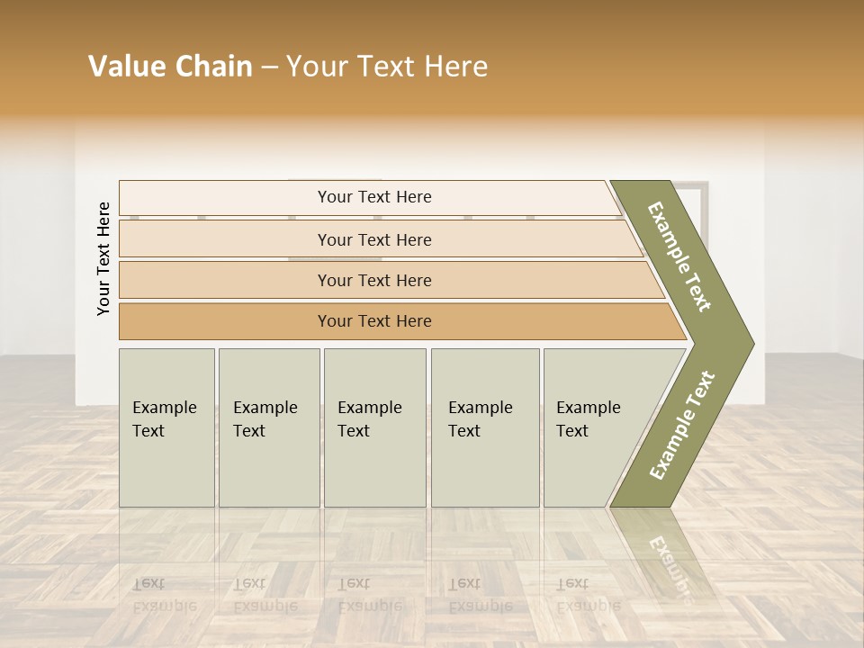 Art Wall Fine PowerPoint Template