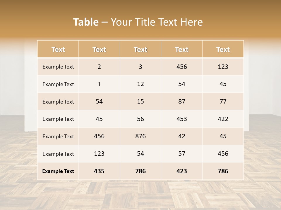 Art Wall Fine PowerPoint Template