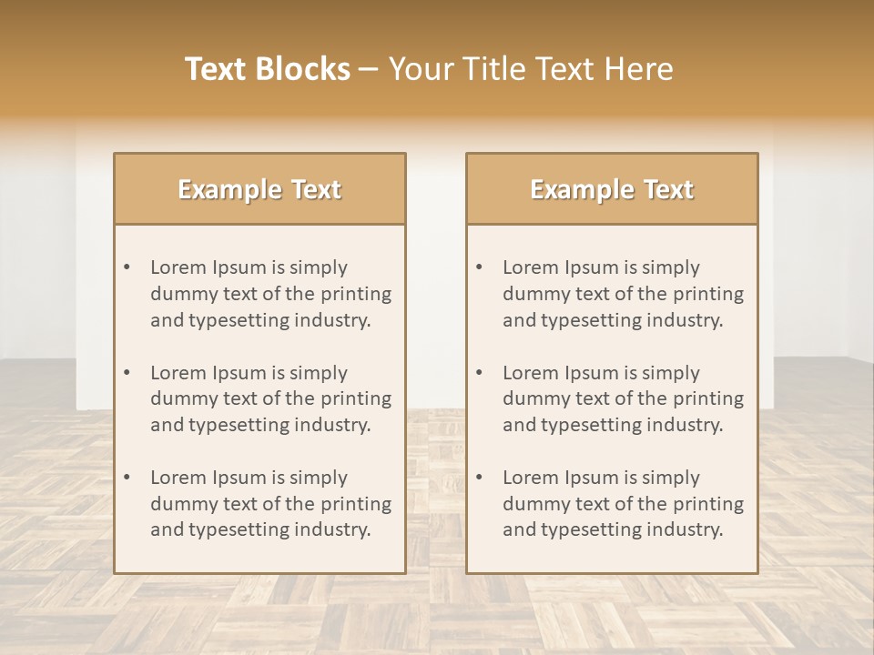 Art Wall Fine PowerPoint Template