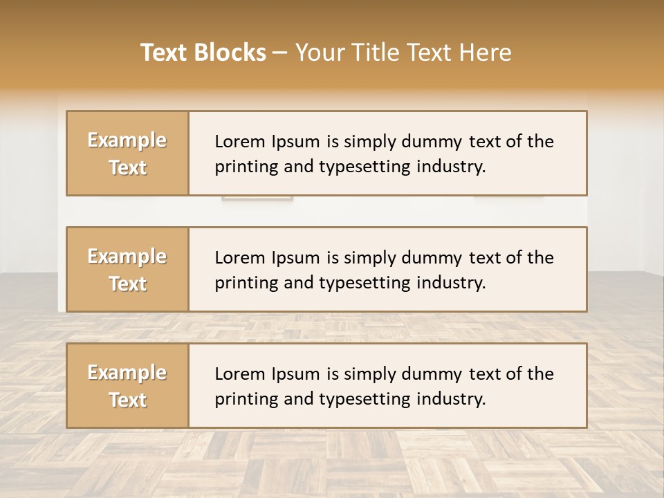 Art Wall Fine PowerPoint Template