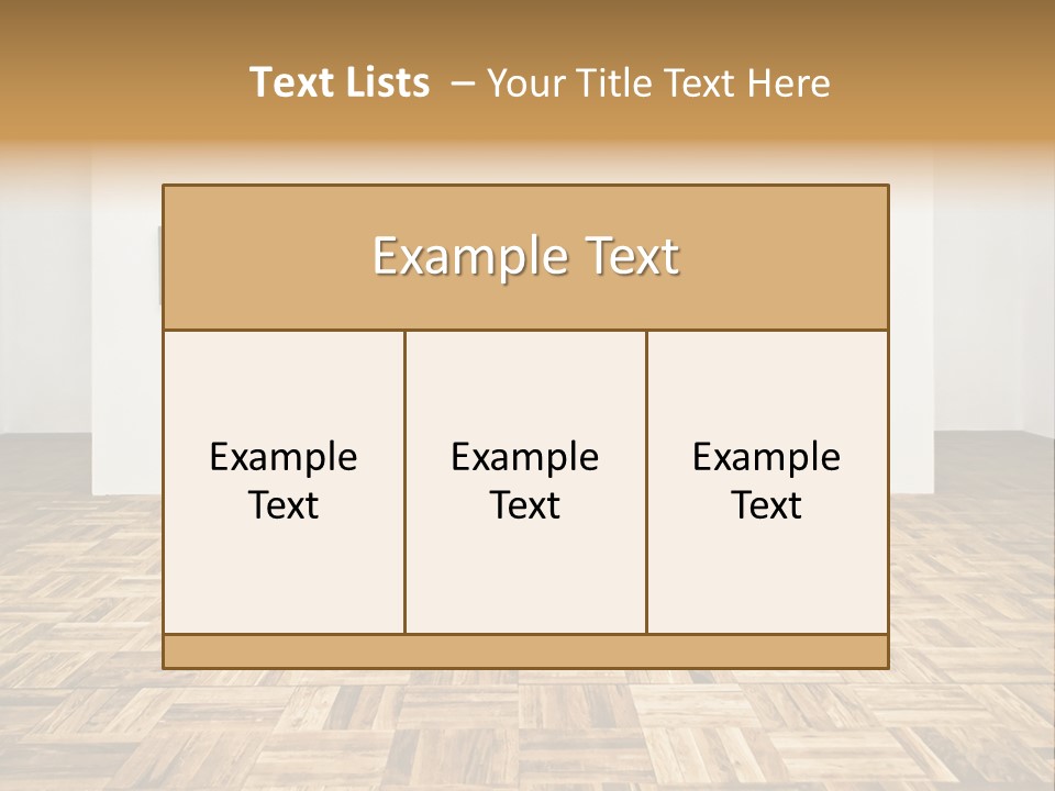 Art Wall Fine PowerPoint Template