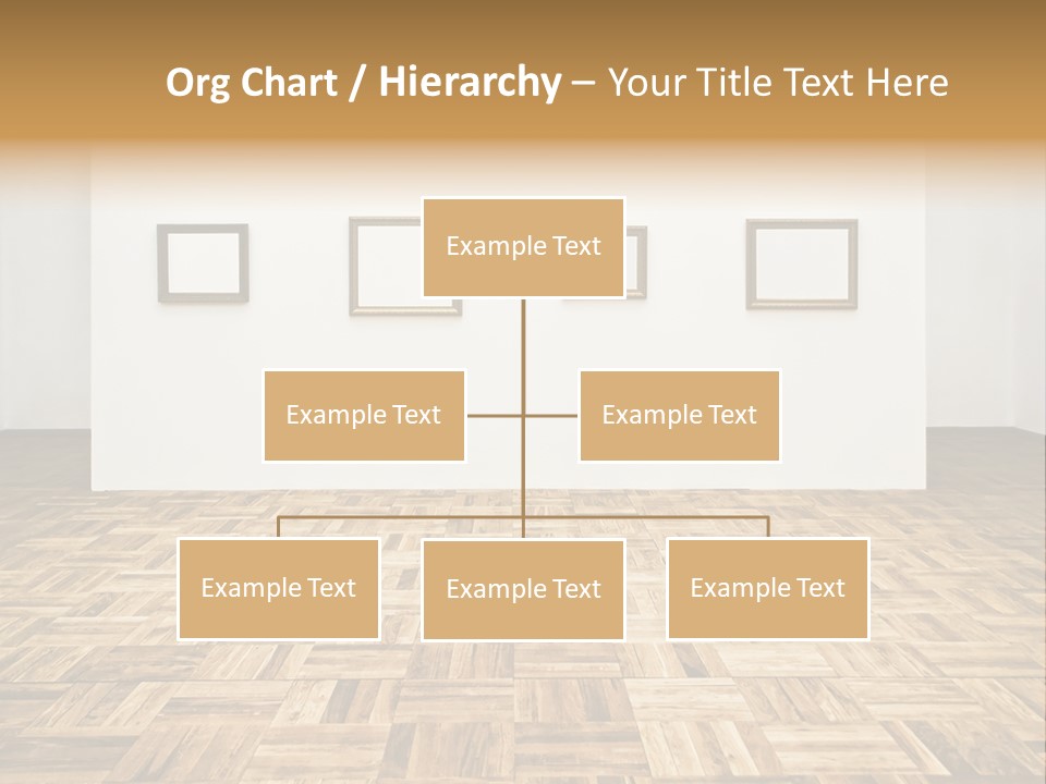 Art Wall Fine PowerPoint Template