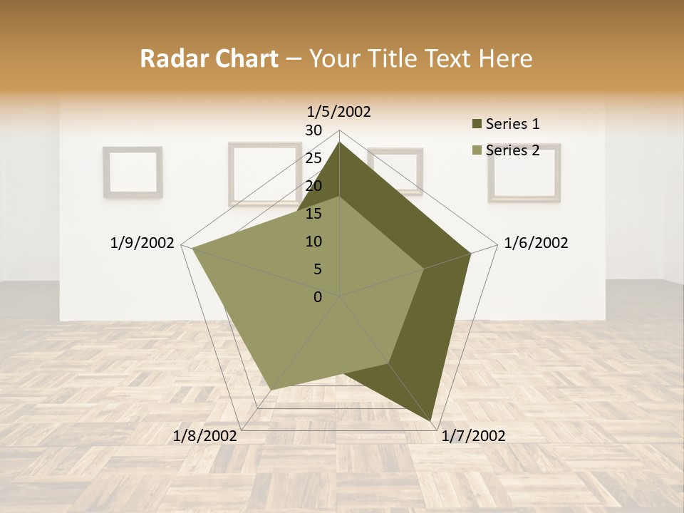 Art Wall Fine PowerPoint Template