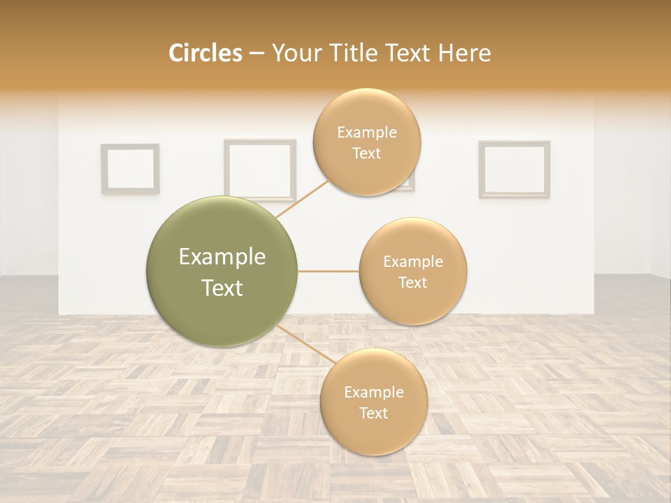 Art Wall Fine PowerPoint Template