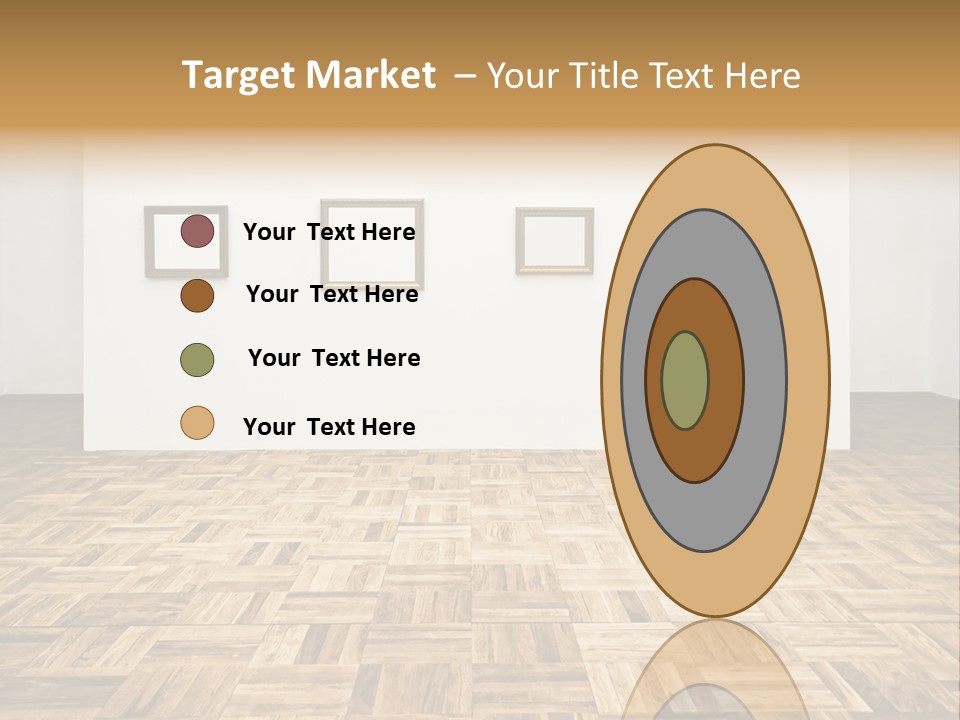 Art Wall Fine PowerPoint Template