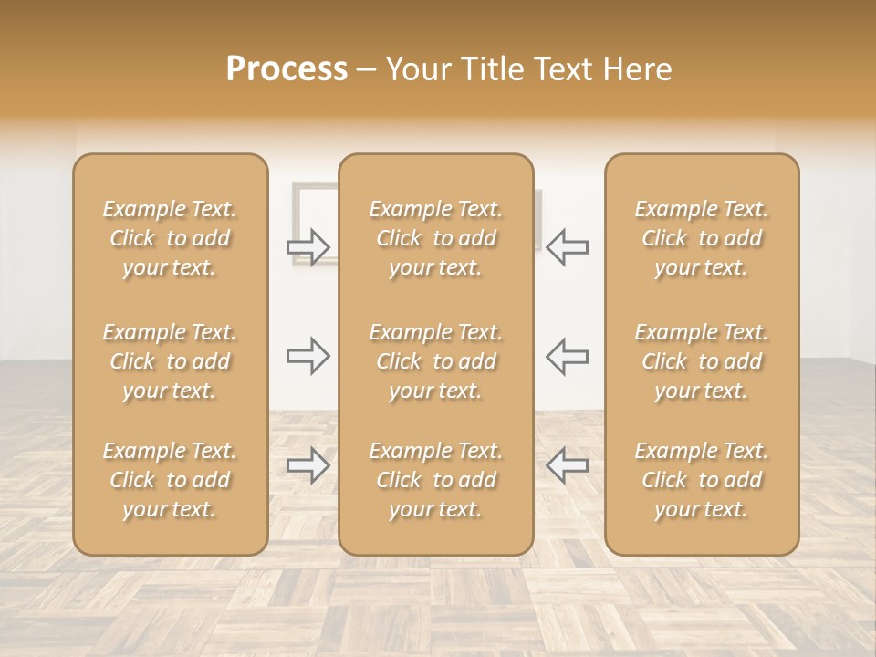Art Wall Fine PowerPoint Template