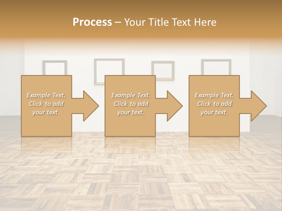 Art Wall Fine PowerPoint Template