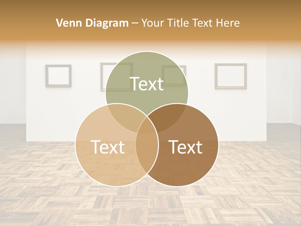 Art Wall Fine PowerPoint Template