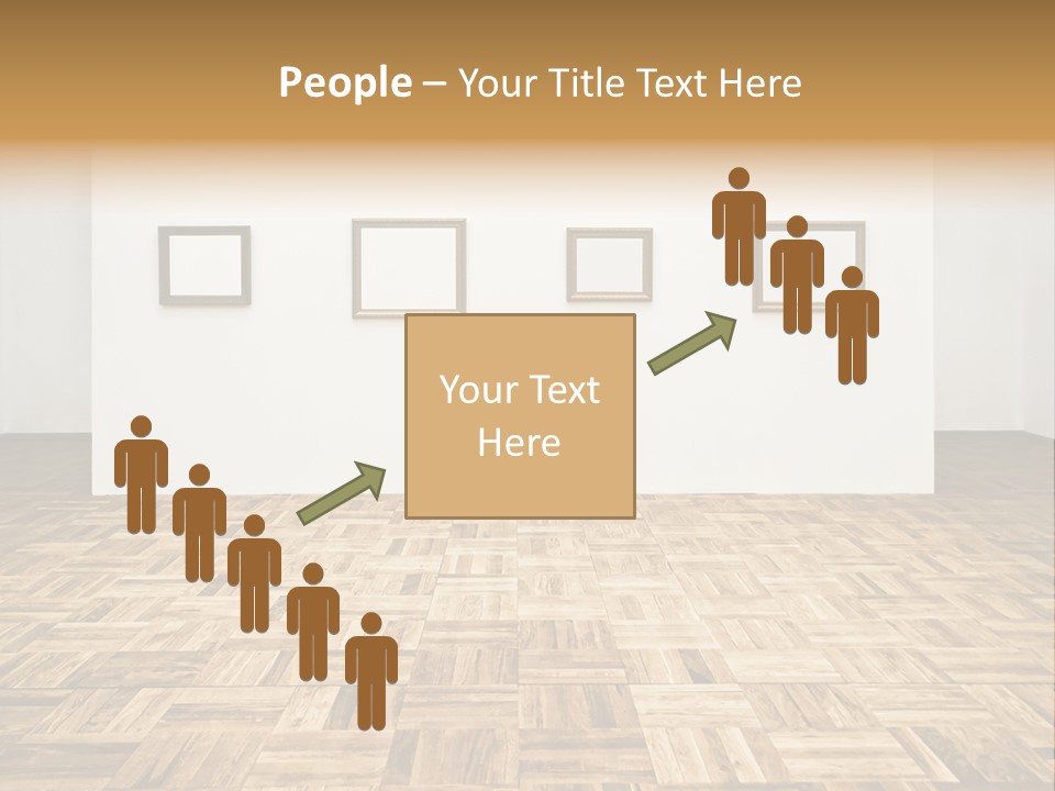 Art Wall Fine PowerPoint Template