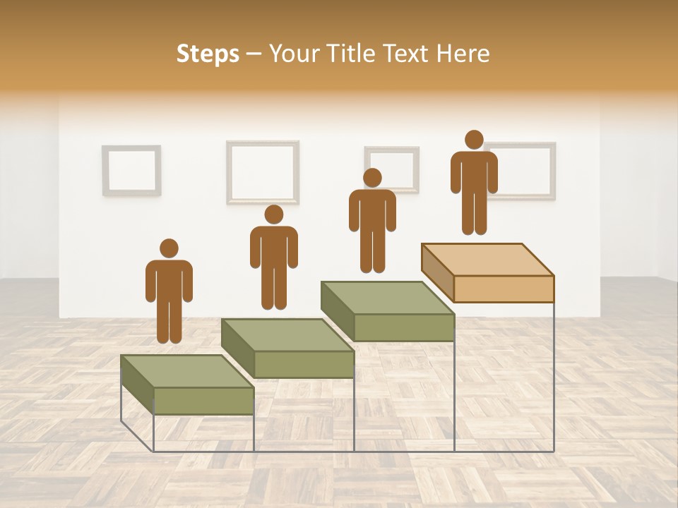 Art Wall Fine PowerPoint Template