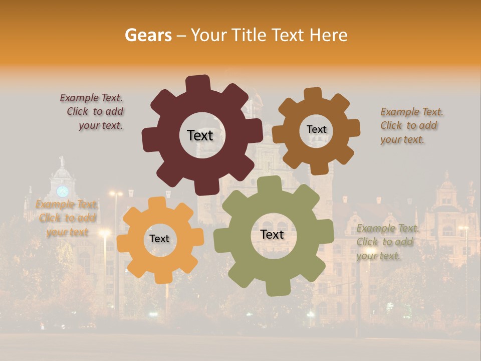 Limestone Road Cityhall PowerPoint Template