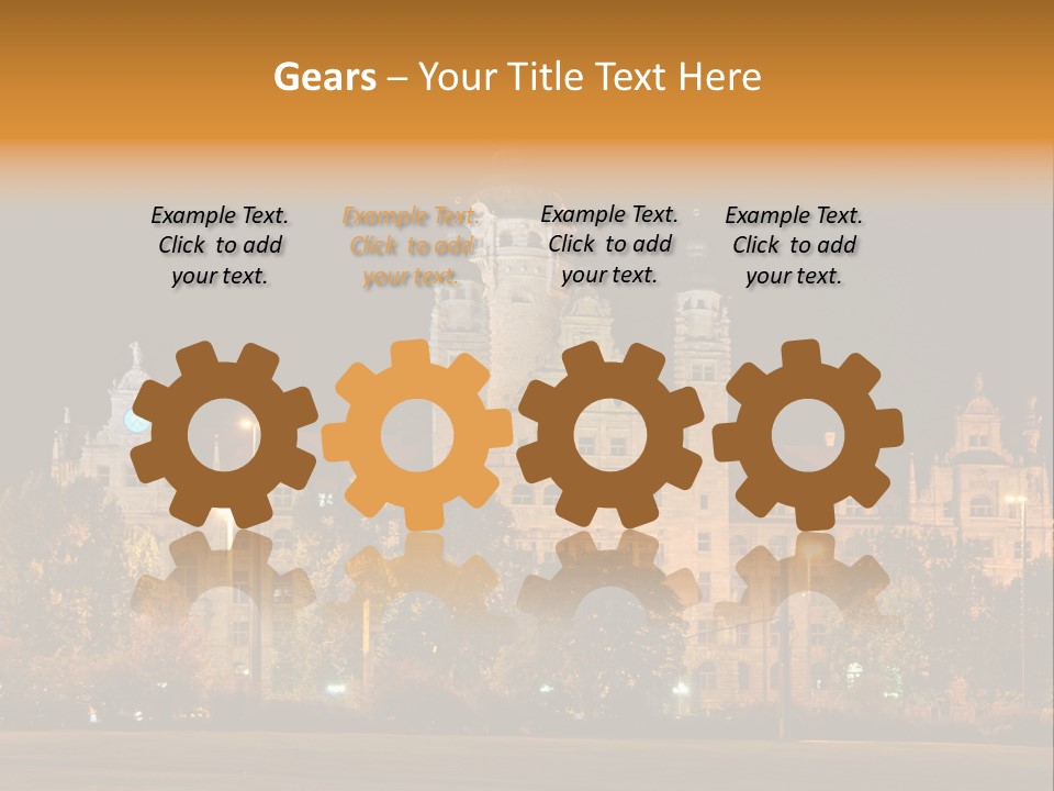 Limestone Road Cityhall PowerPoint Template