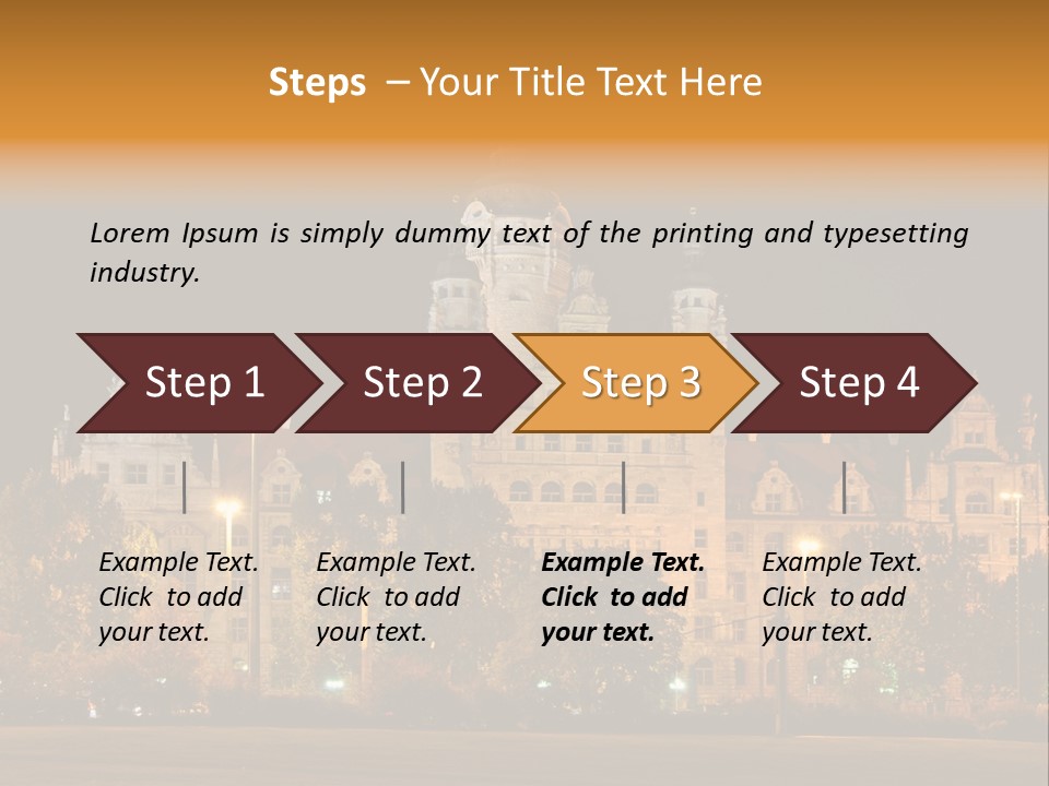 Limestone Road Cityhall PowerPoint Template