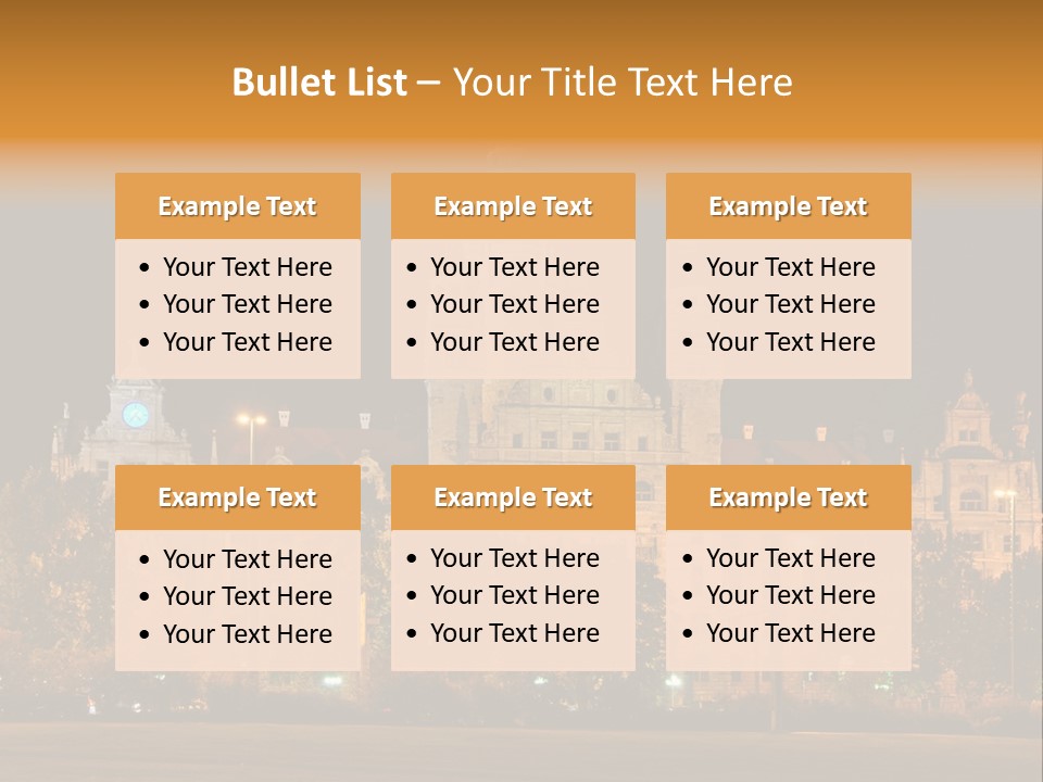 Limestone Road Cityhall PowerPoint Template