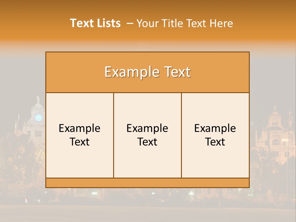 Limestone Road Cityhall PowerPoint Template