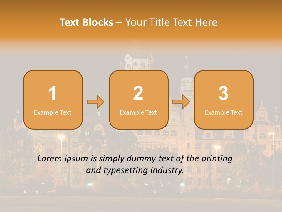 Limestone Road Cityhall PowerPoint Template