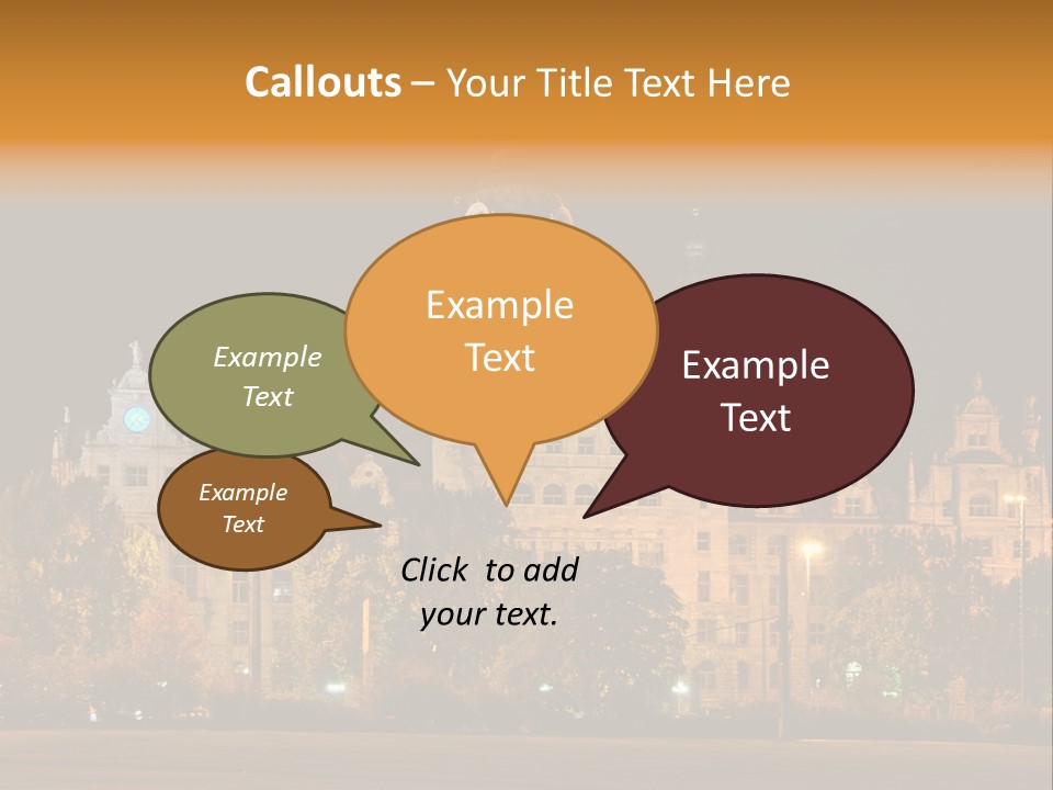Limestone Road Cityhall PowerPoint Template