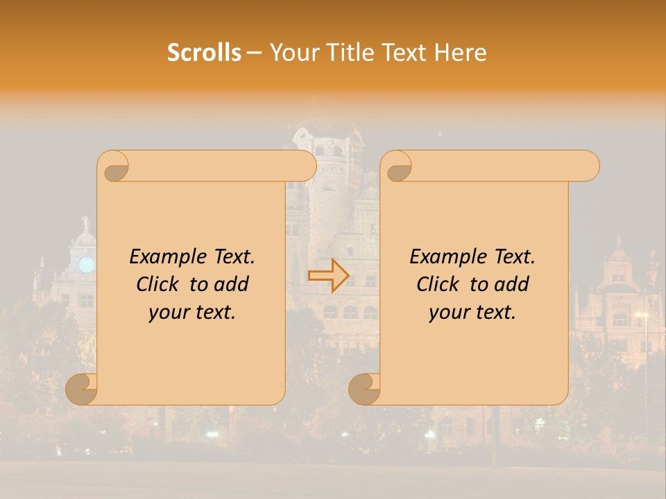 Limestone Road Cityhall PowerPoint Template