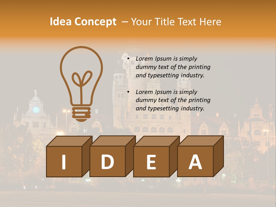 Limestone Road Cityhall PowerPoint Template