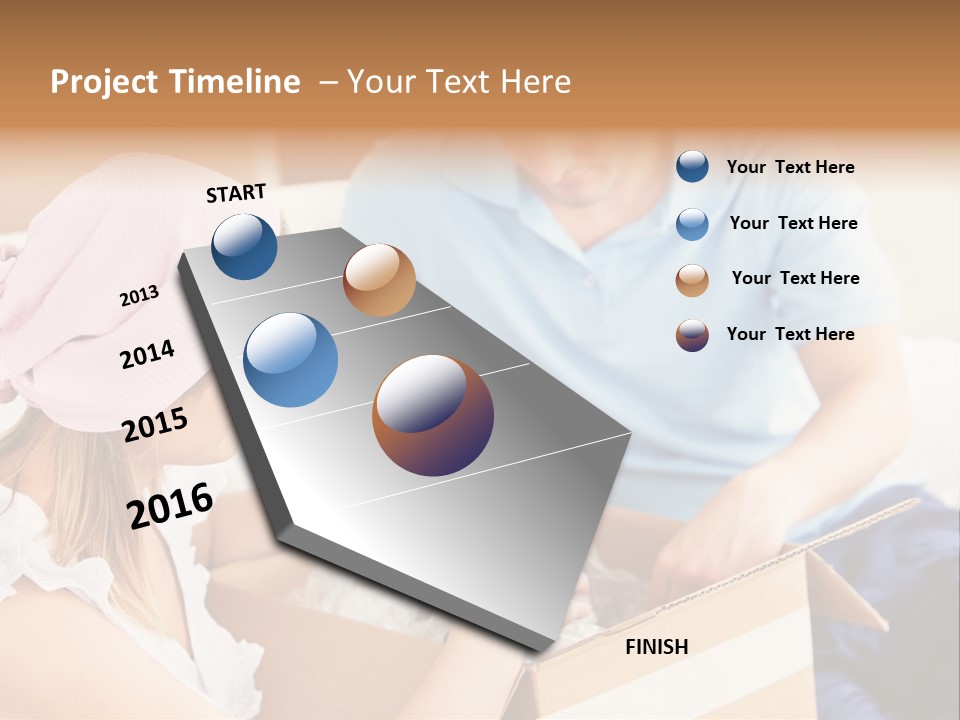 Moving Handsome Estate PowerPoint Template