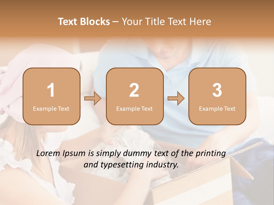 Moving Handsome Estate PowerPoint Template