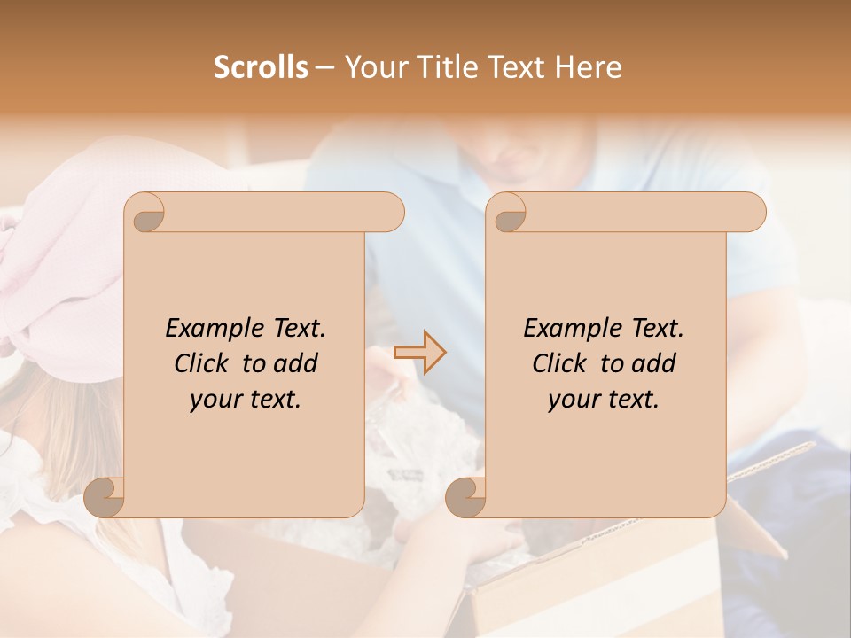 Moving Handsome Estate PowerPoint Template