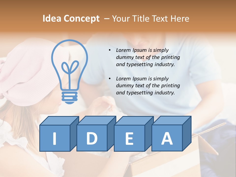 Moving Handsome Estate PowerPoint Template