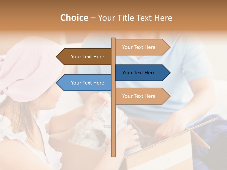 Moving Handsome Estate PowerPoint Template