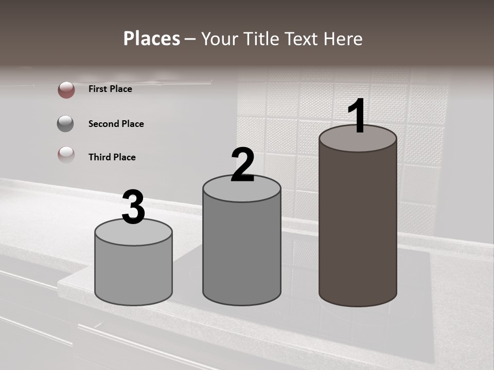 Indoors Domestic Glass PowerPoint Template