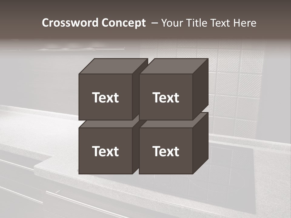 Indoors Domestic Glass PowerPoint Template