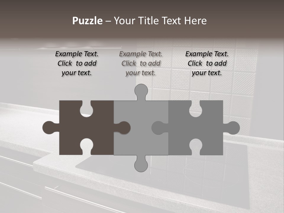 Indoors Domestic Glass PowerPoint Template