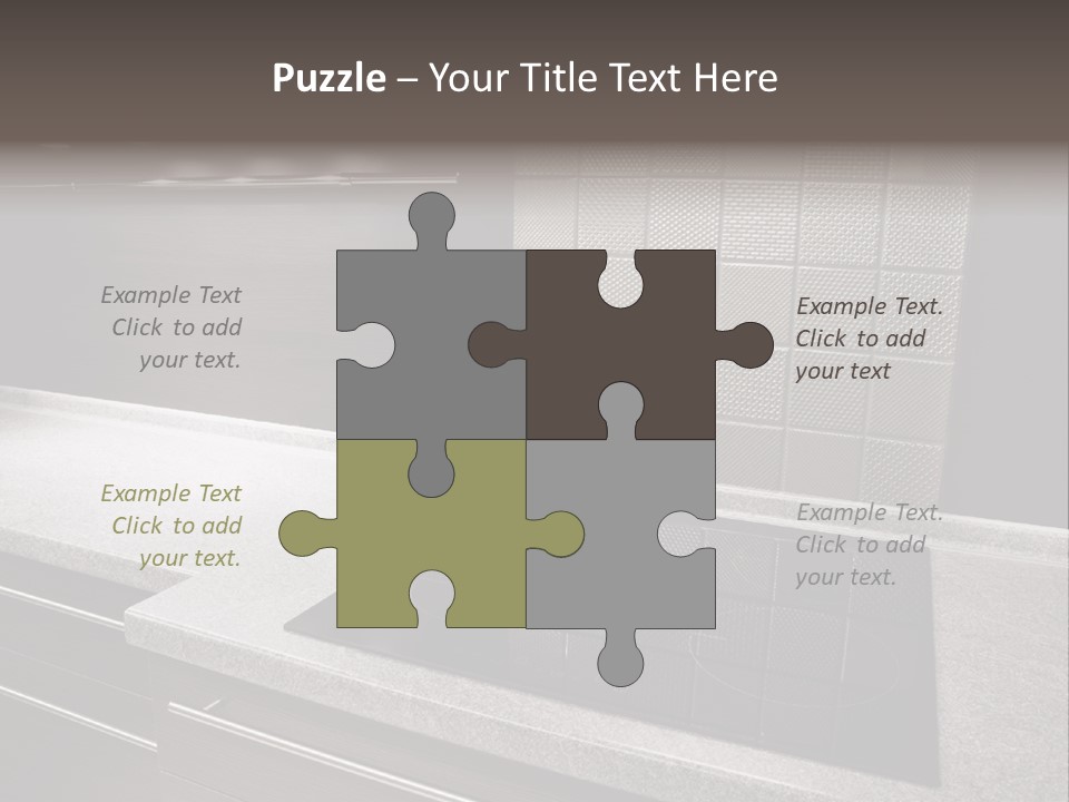 Indoors Domestic Glass PowerPoint Template