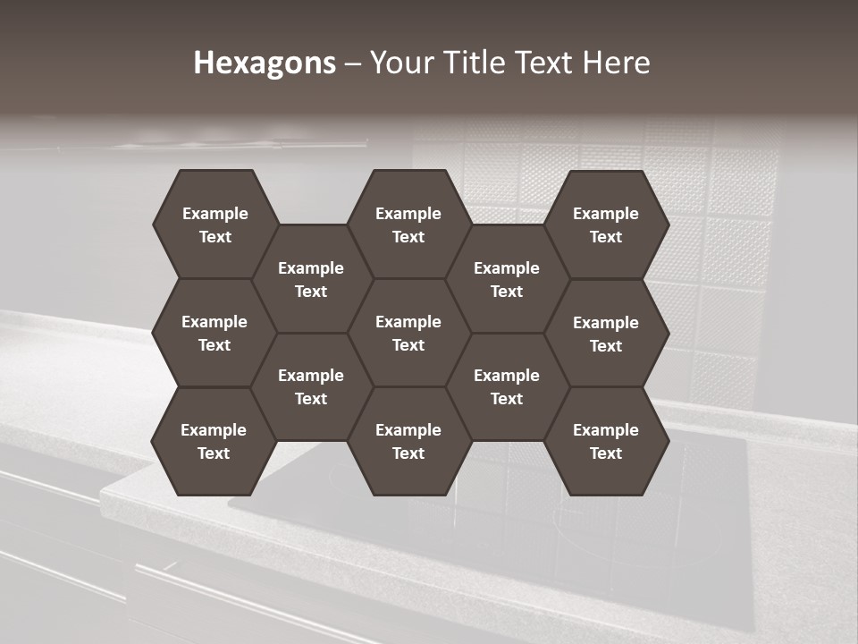 Indoors Domestic Glass PowerPoint Template