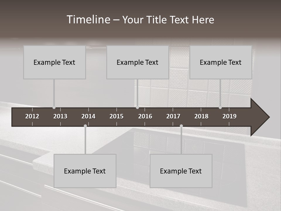 Indoors Domestic Glass PowerPoint Template