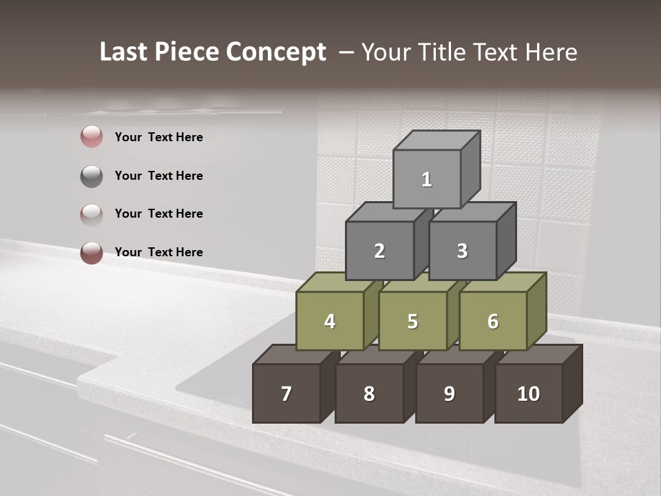Indoors Domestic Glass PowerPoint Template
