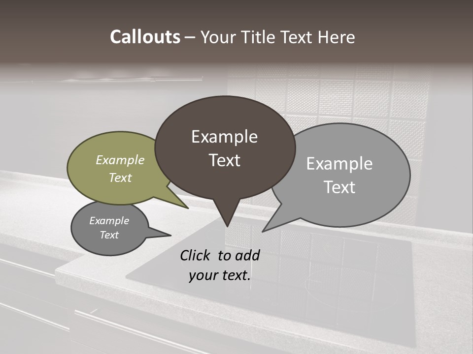 Indoors Domestic Glass PowerPoint Template
