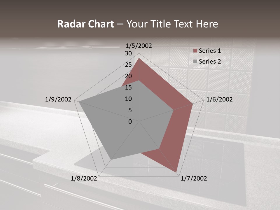 Indoors Domestic Glass PowerPoint Template