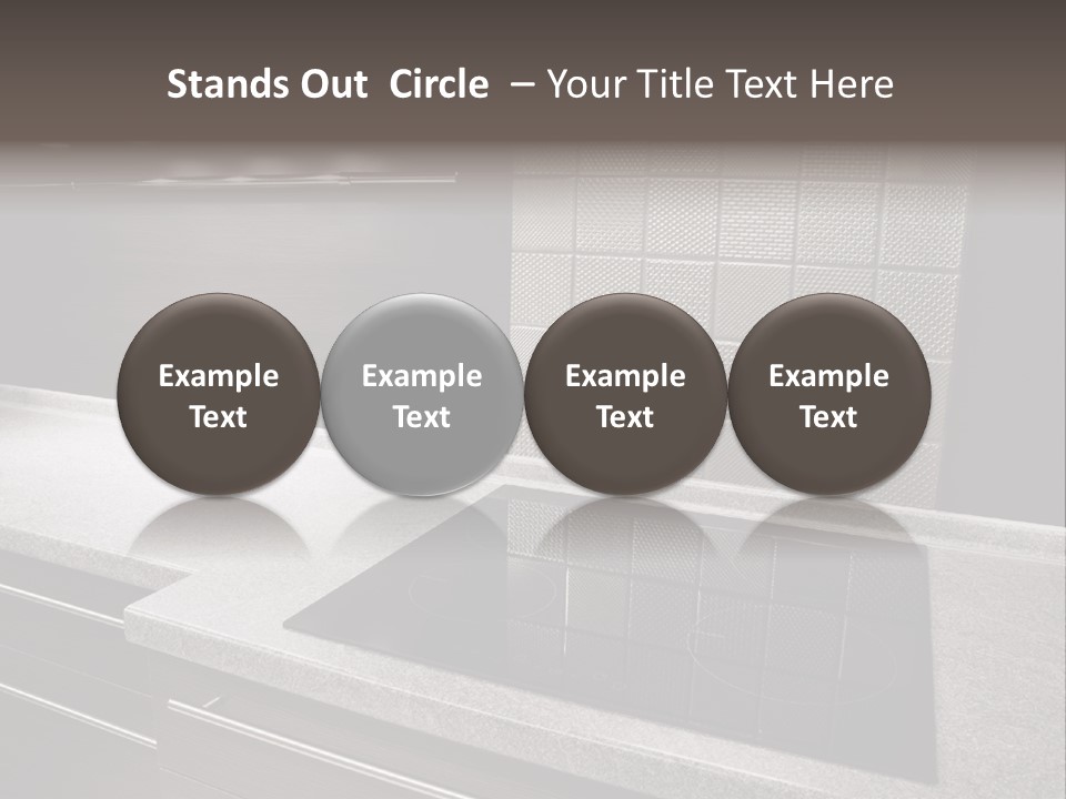 Indoors Domestic Glass PowerPoint Template